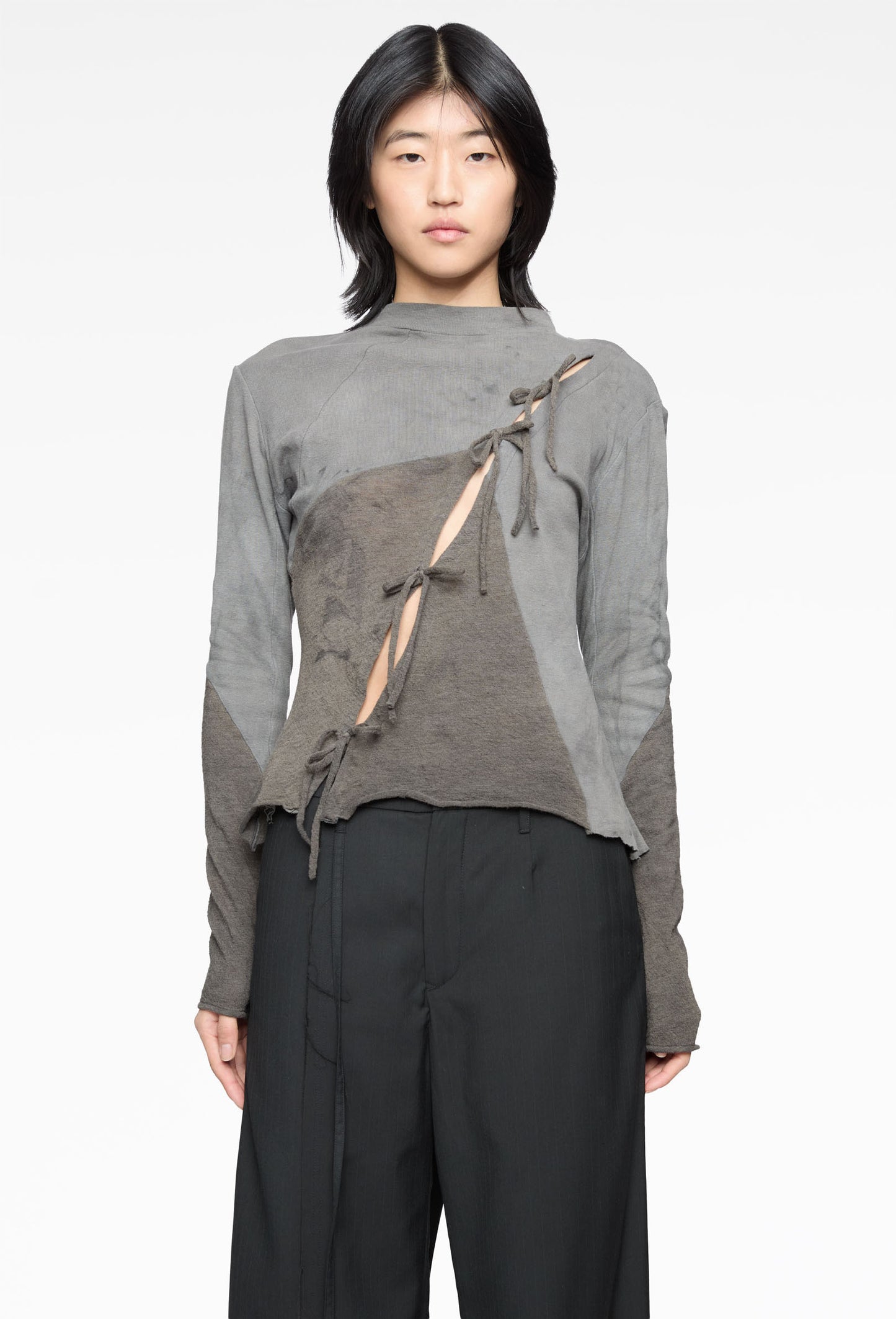 Forgotten Materials - Lace-Up Panel Top (Komune Exclusive)
