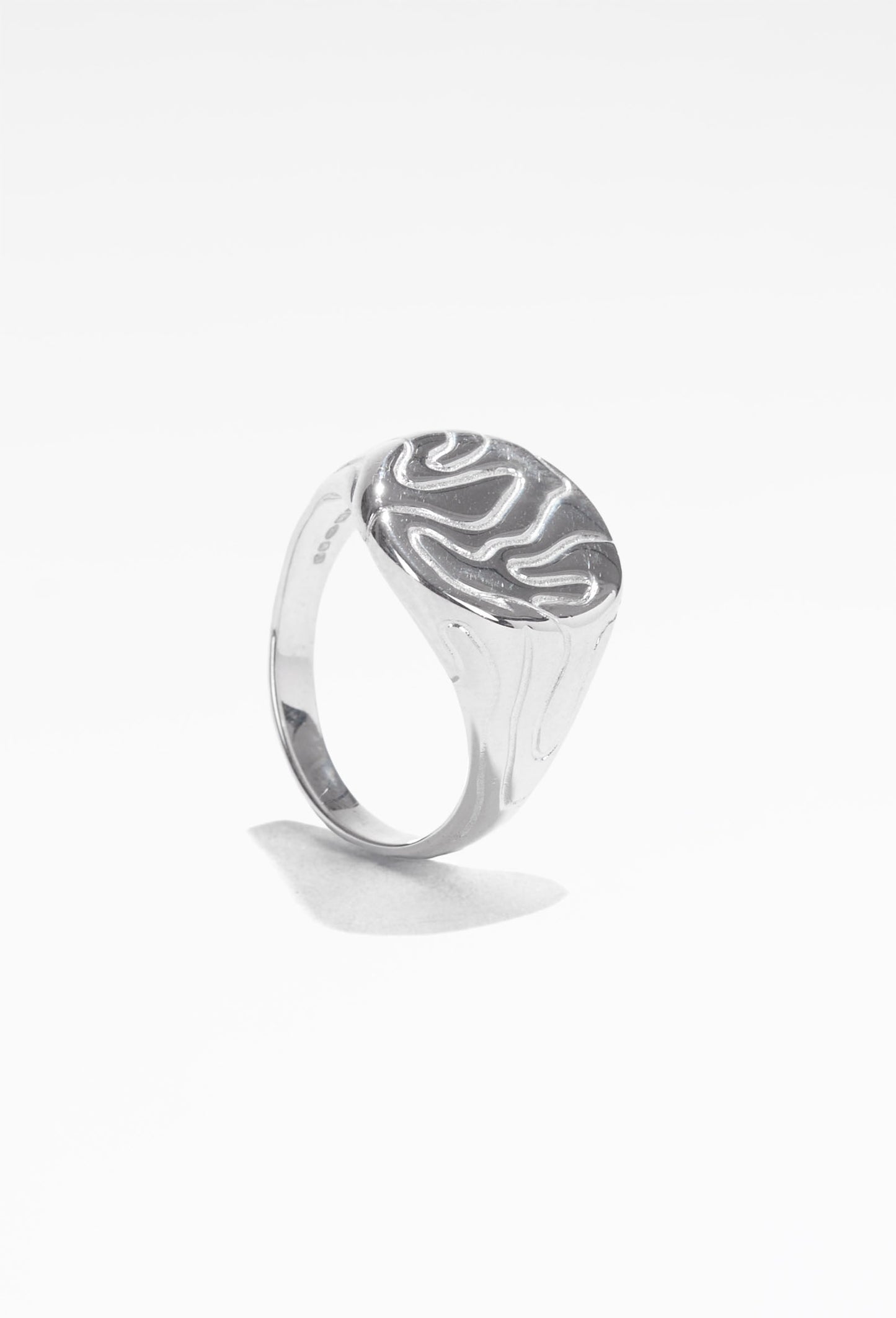 Globe Signet Ring