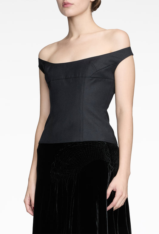 Graphite Manqué Corset
