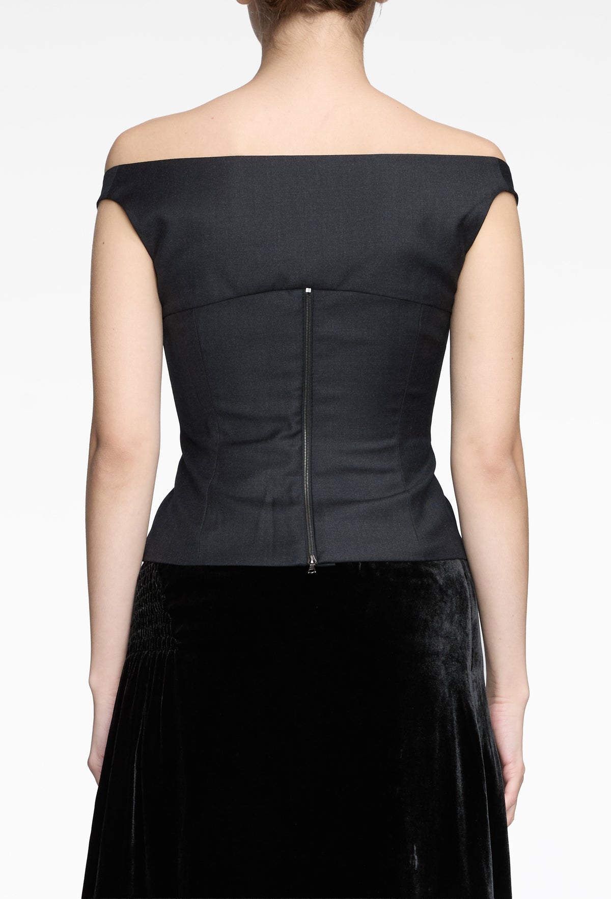Graphite Manqué Corset