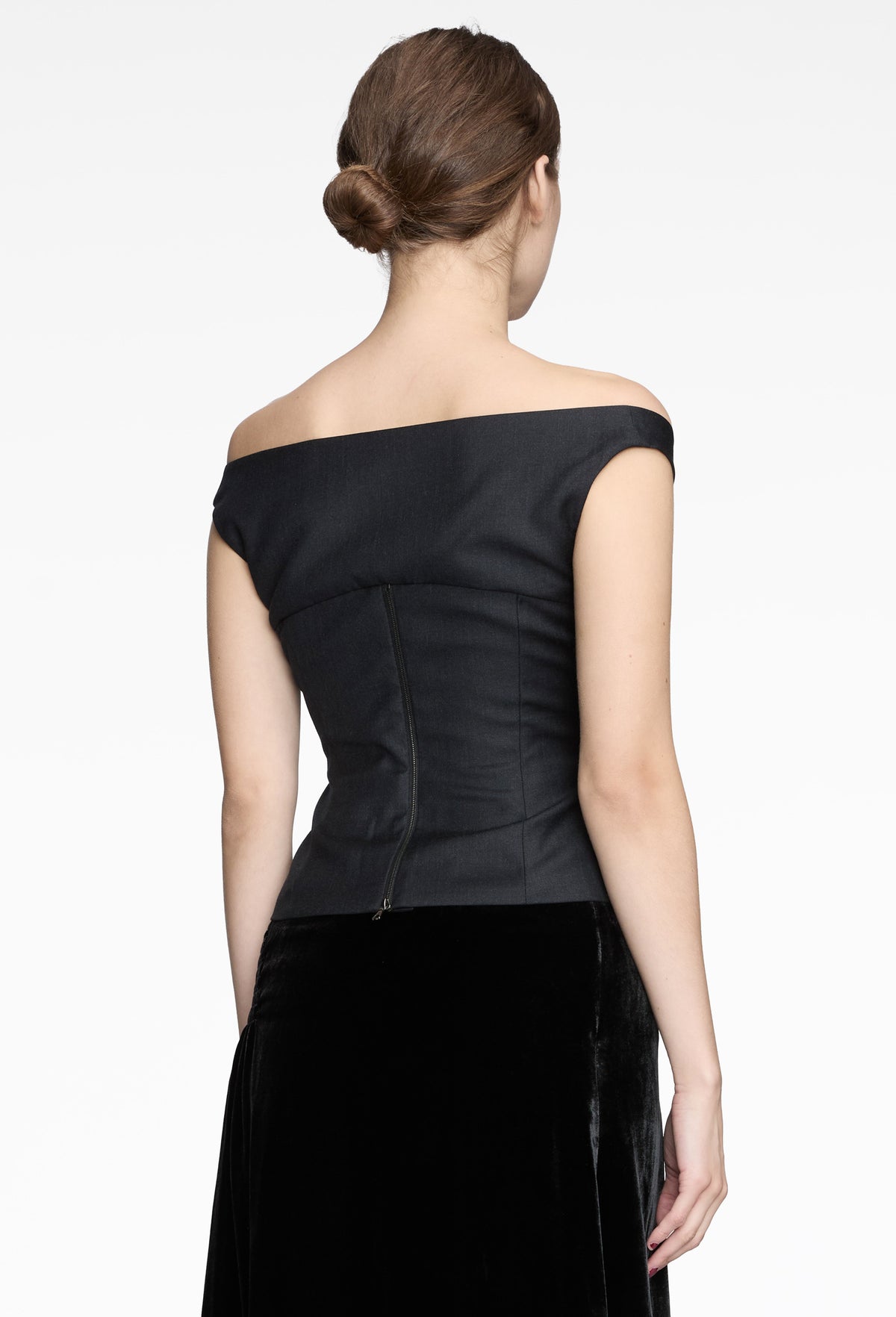 Graphite Manqué Corset