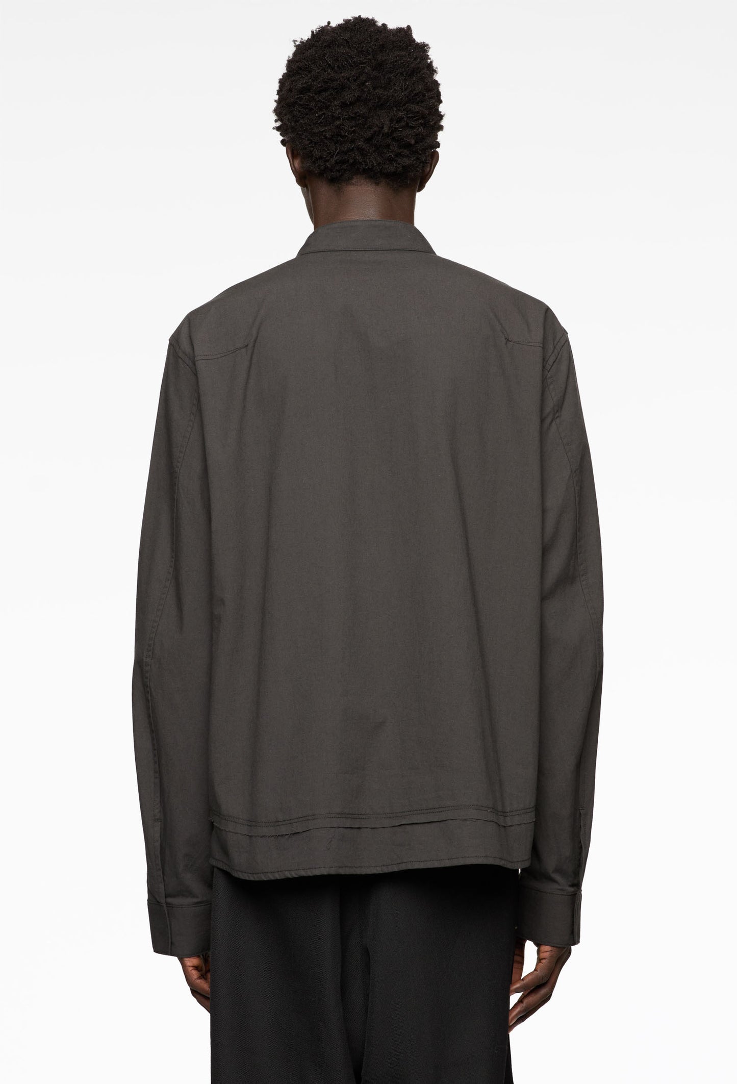 Gravel Raw Edge Shirt