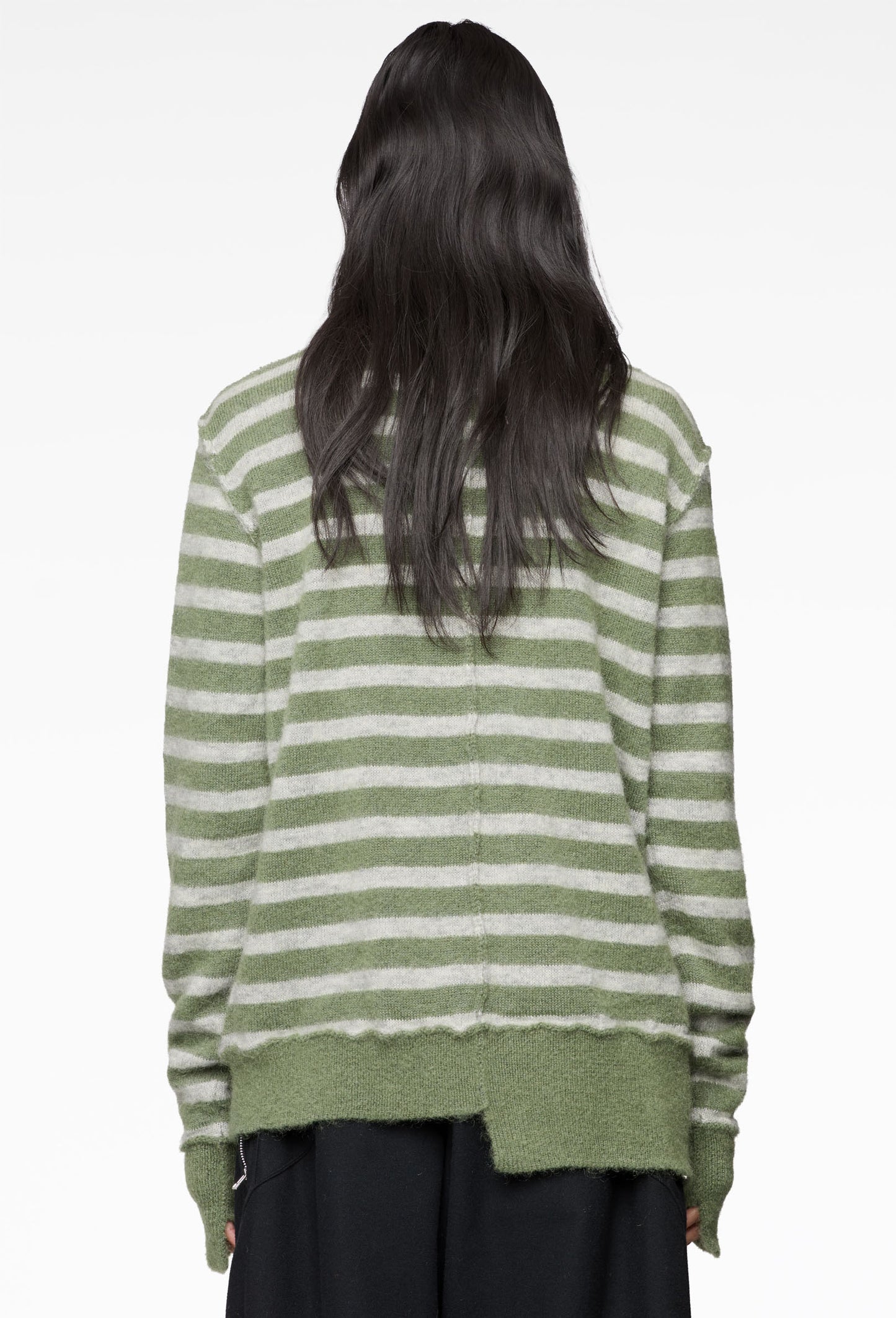 Green Mohair Cardigan