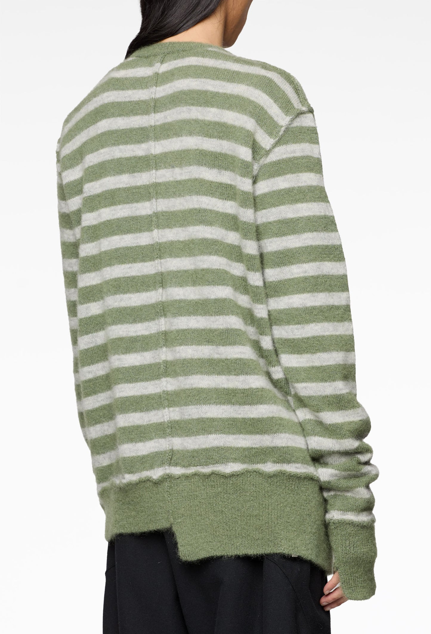 Green Mohair Cardigan