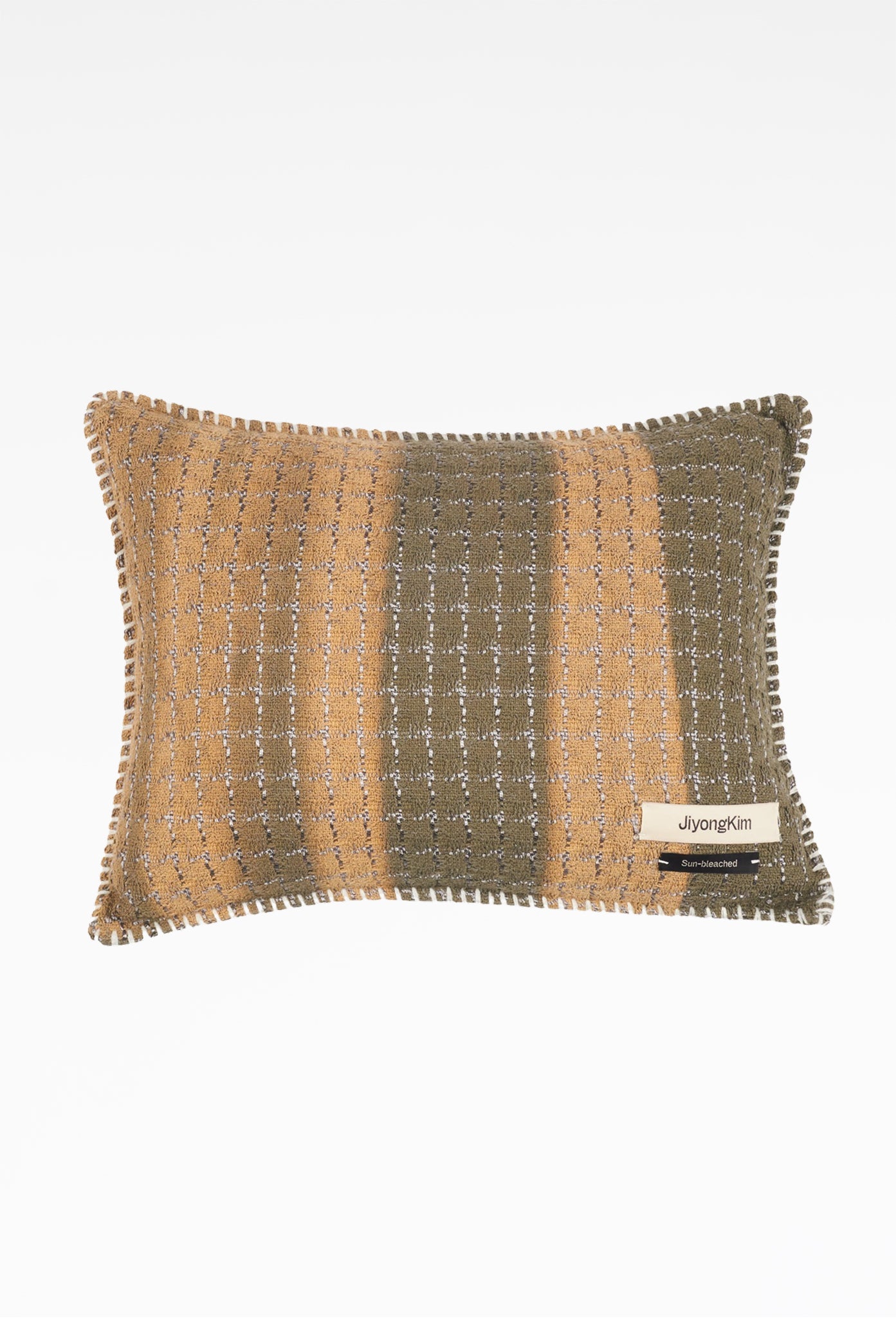 Green Sun-Bleached Cushion