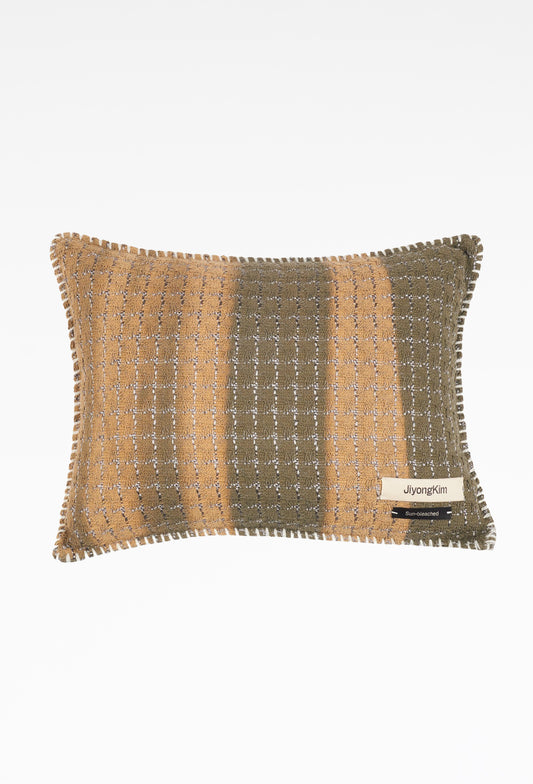 Green Sun-Bleached Cushion