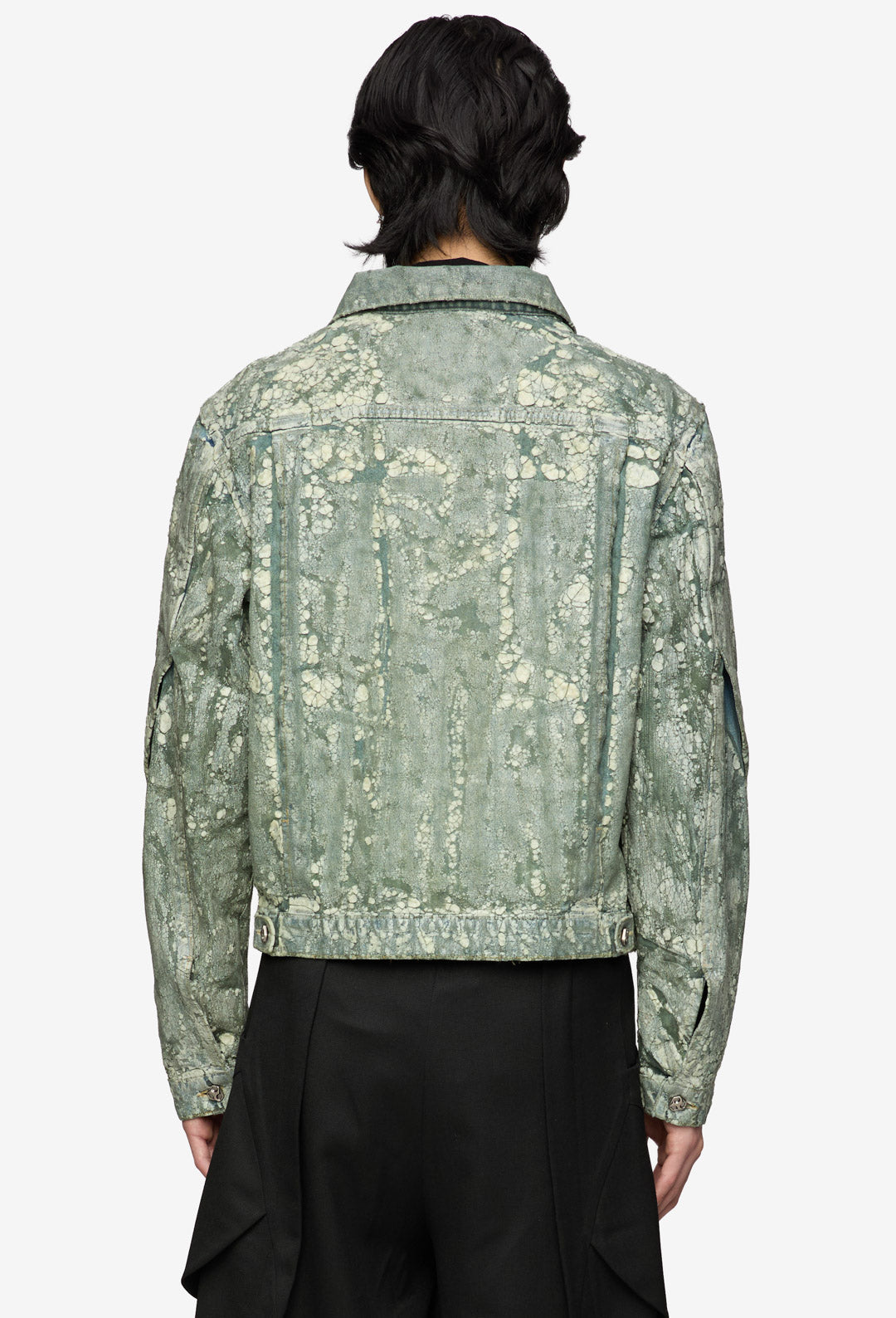 Green Terrarium Denim Jacket