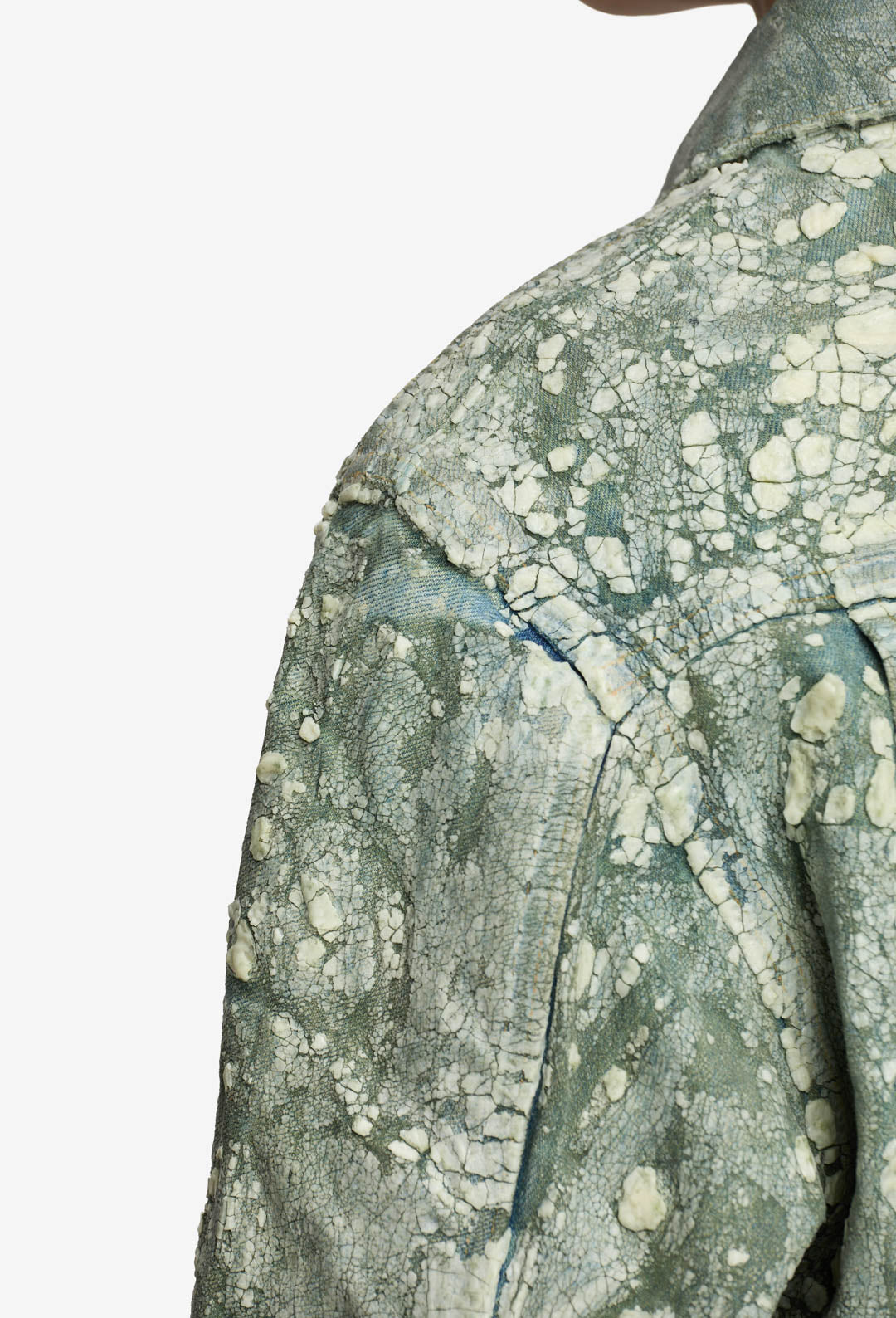 Green Terrarium Denim Jacket