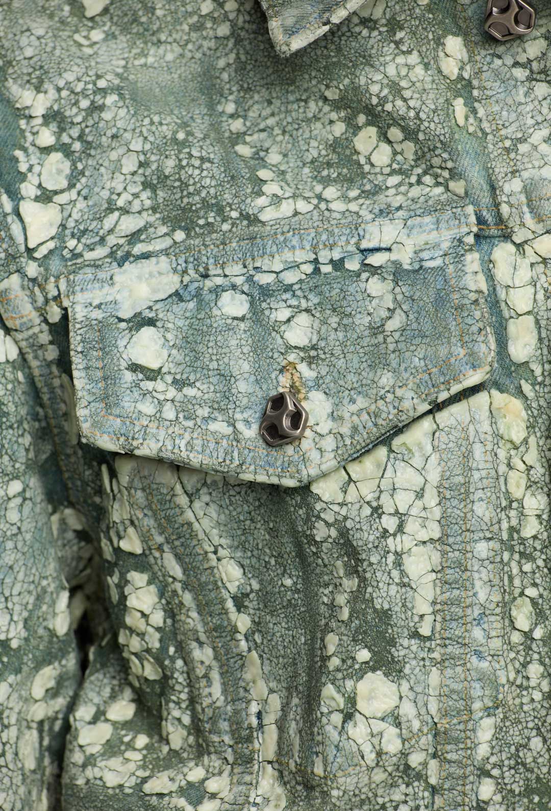 Green Terrarium Denim Jacket