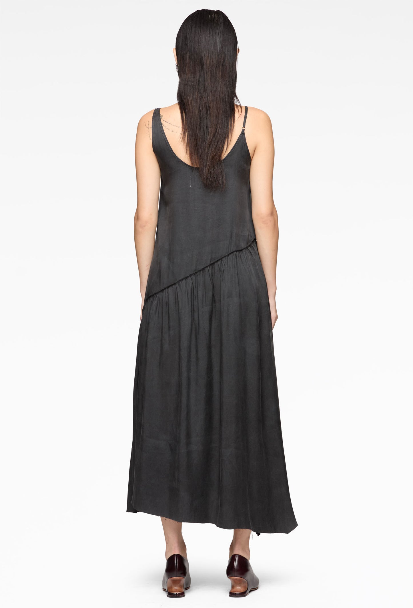 Grey Comfort Midi Dress