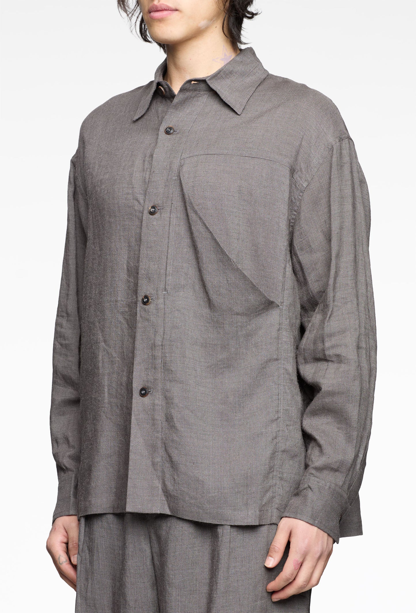 Brown N Pocket Shirt
