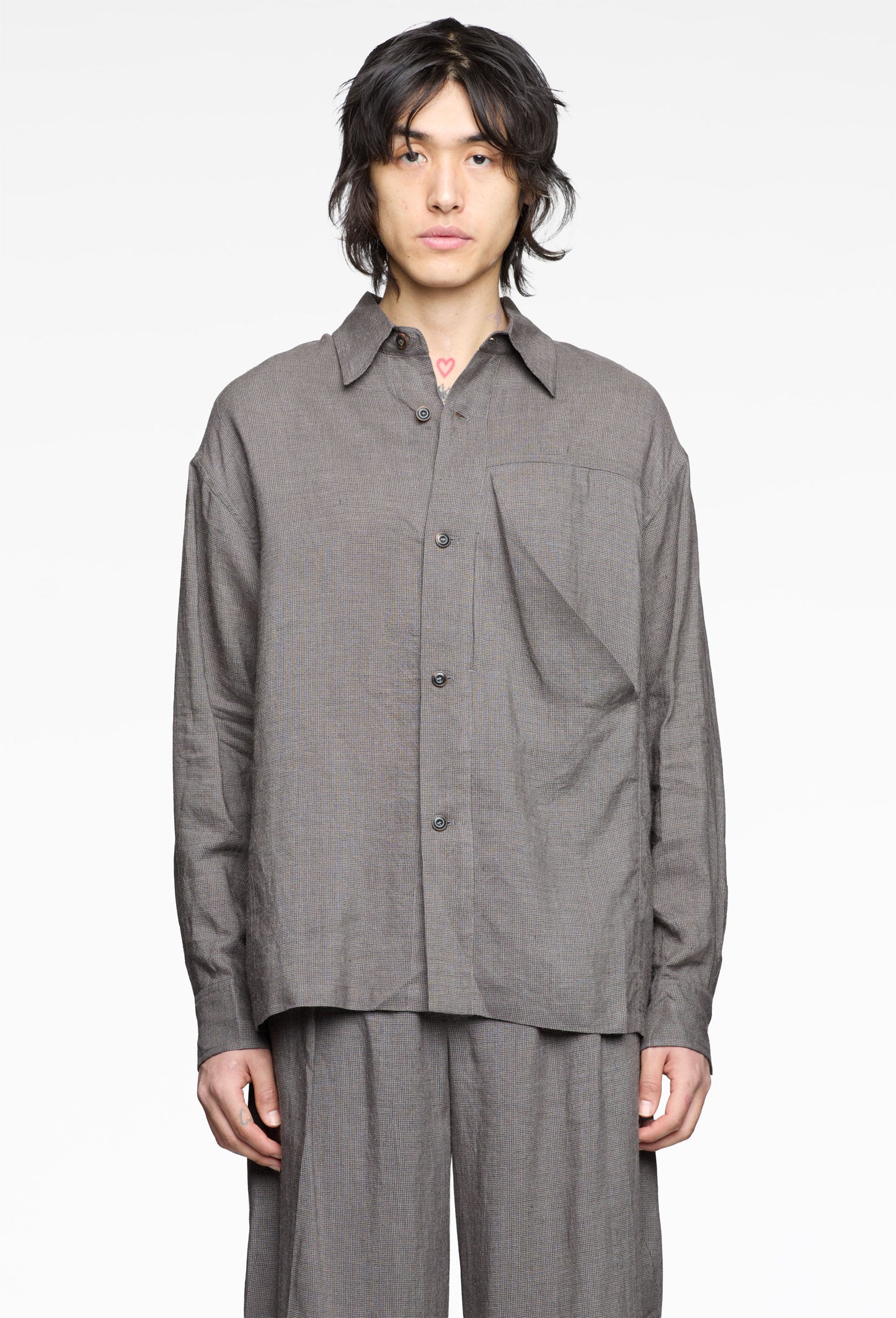 Brown N Pocket Shirt