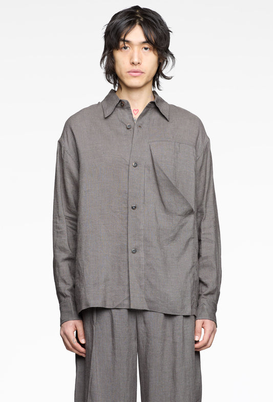 Brown N Pocket Shirt