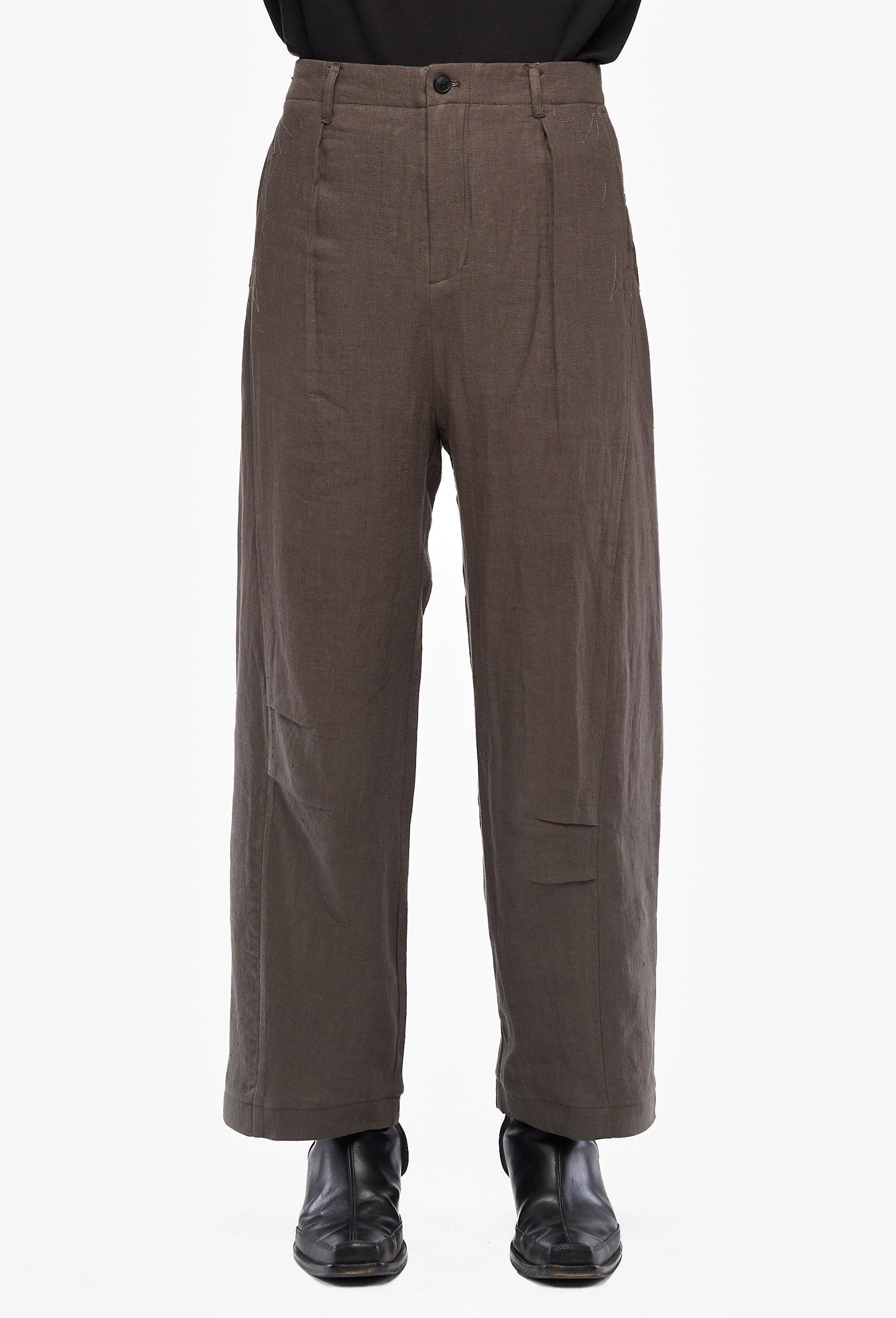 Grey Sheer Pants