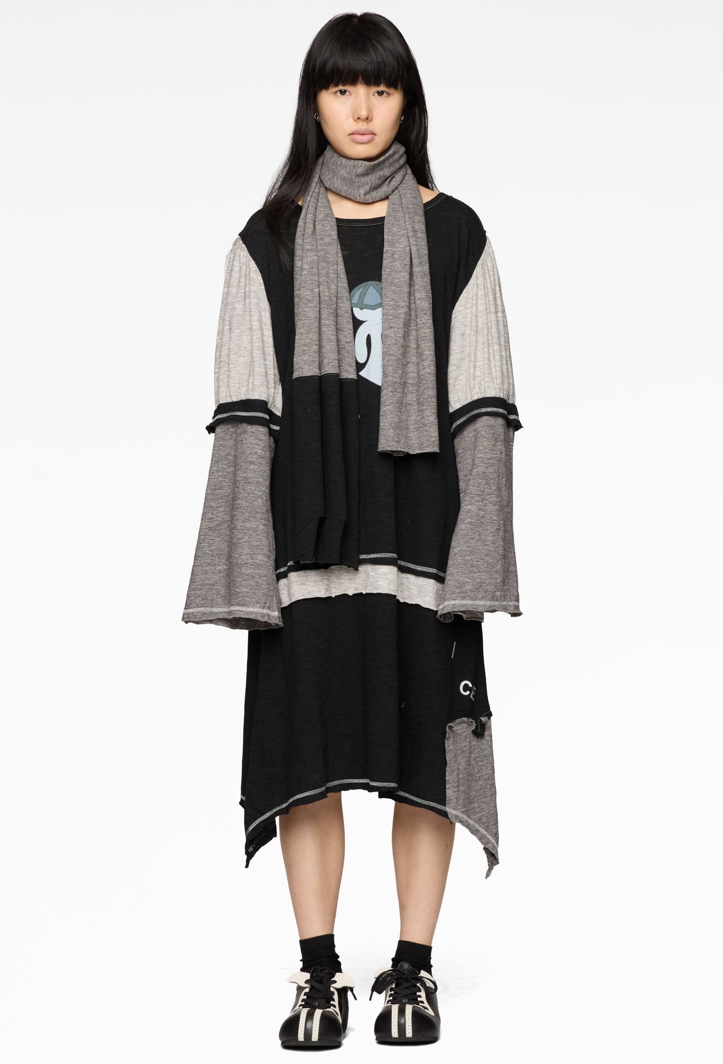 Greyscale Kingdom Tee Dress