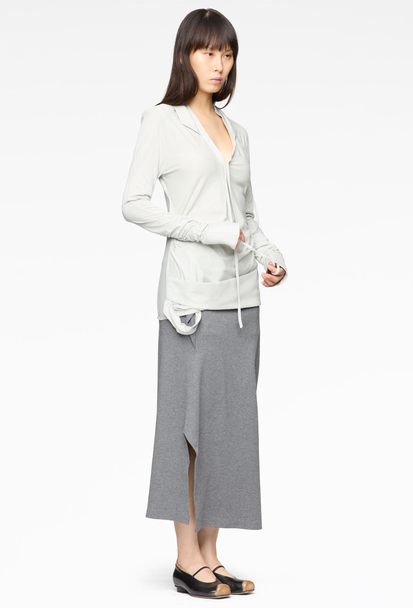 Hans Grey Skirt