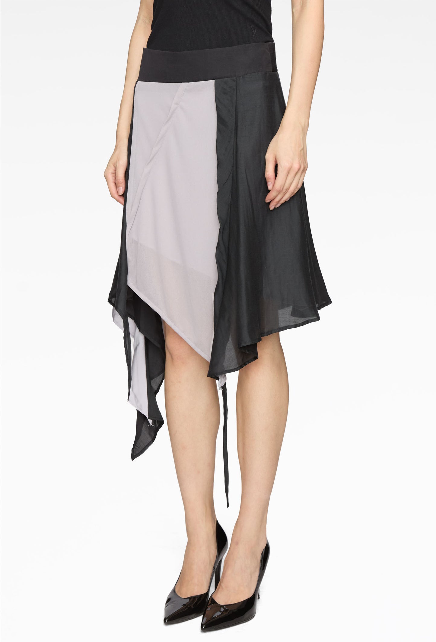 Isodore Grey Skirt - Komune Exclusive