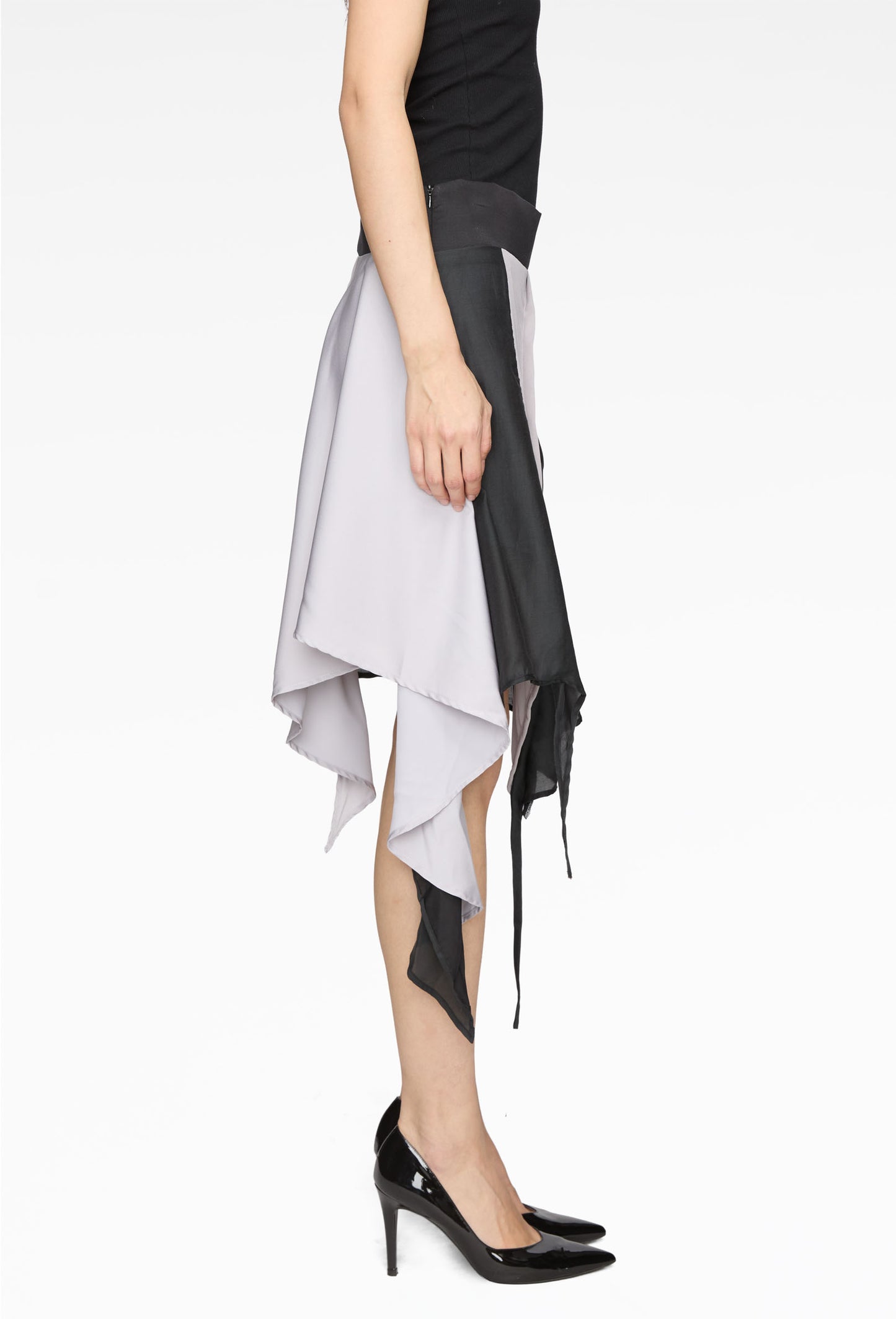 Isodore Grey Skirt - Komune Exclusive