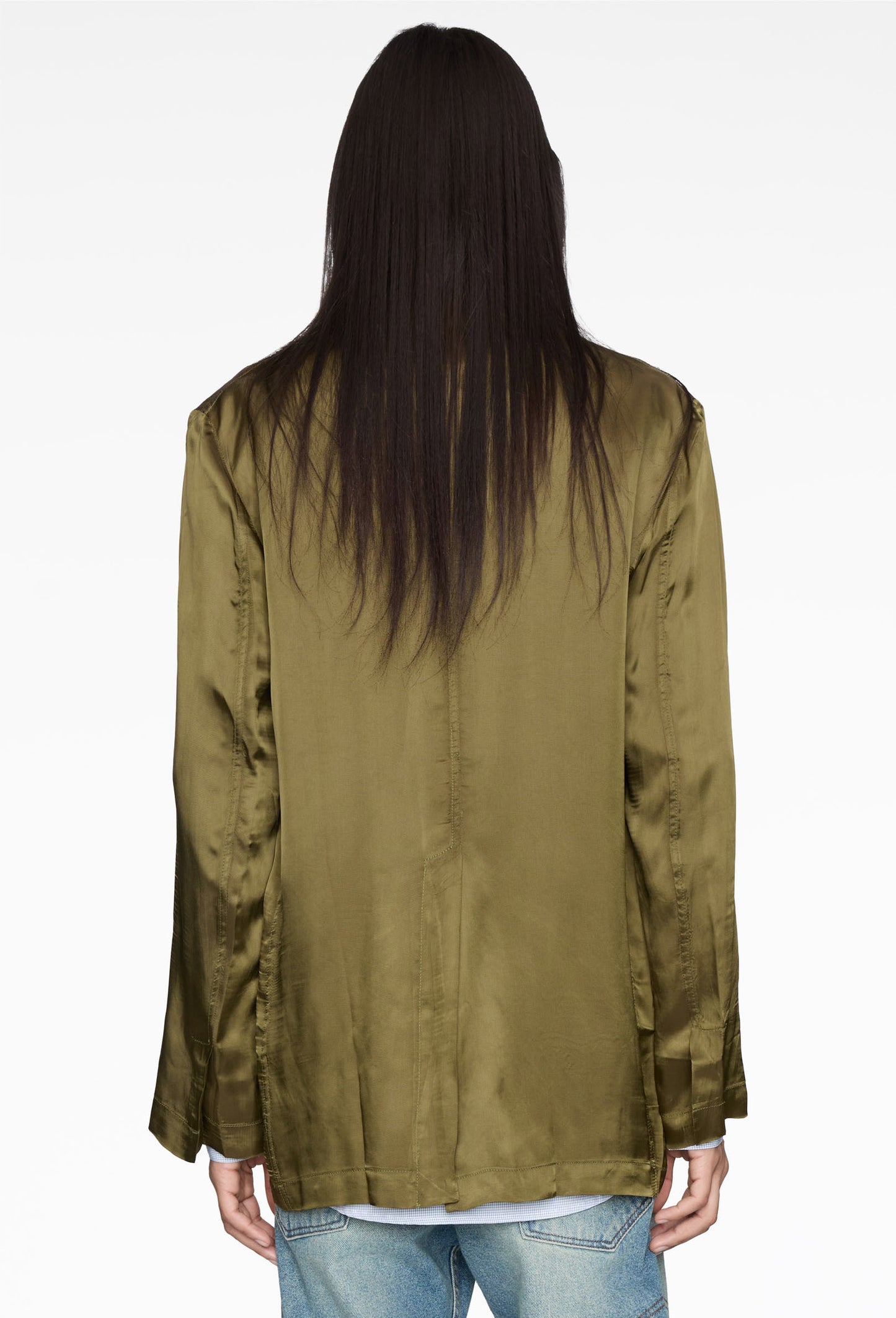 Khaki Sag Blazer