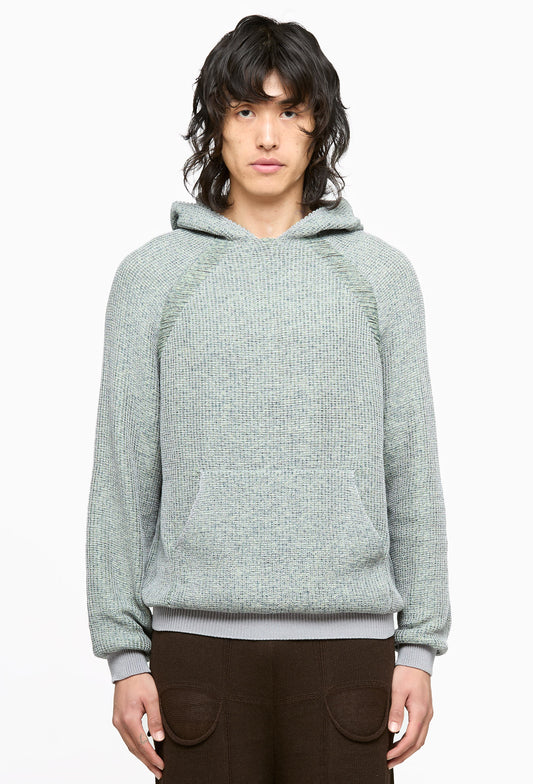 Light Grey Slant Hoodie