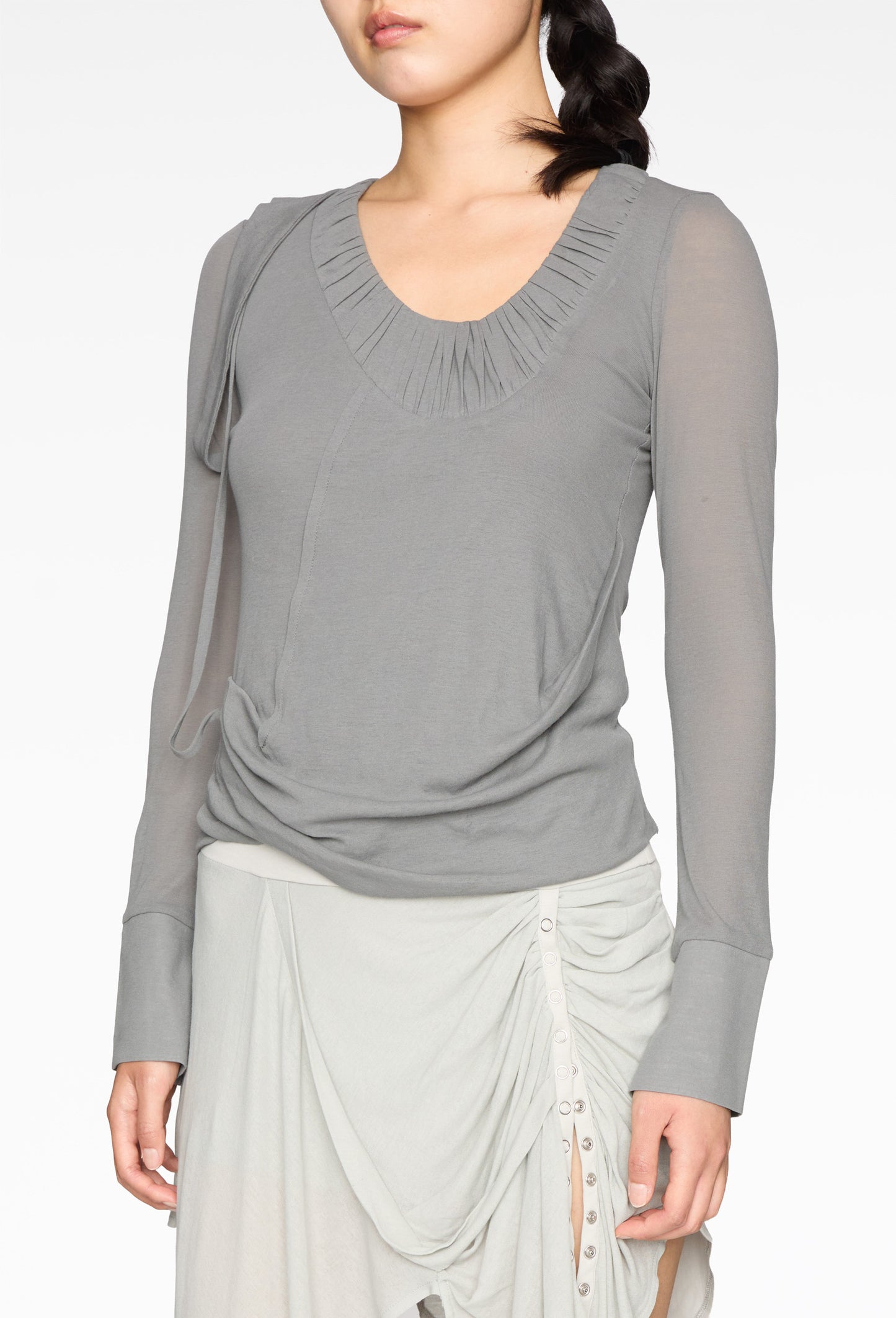 Loane Grey Top