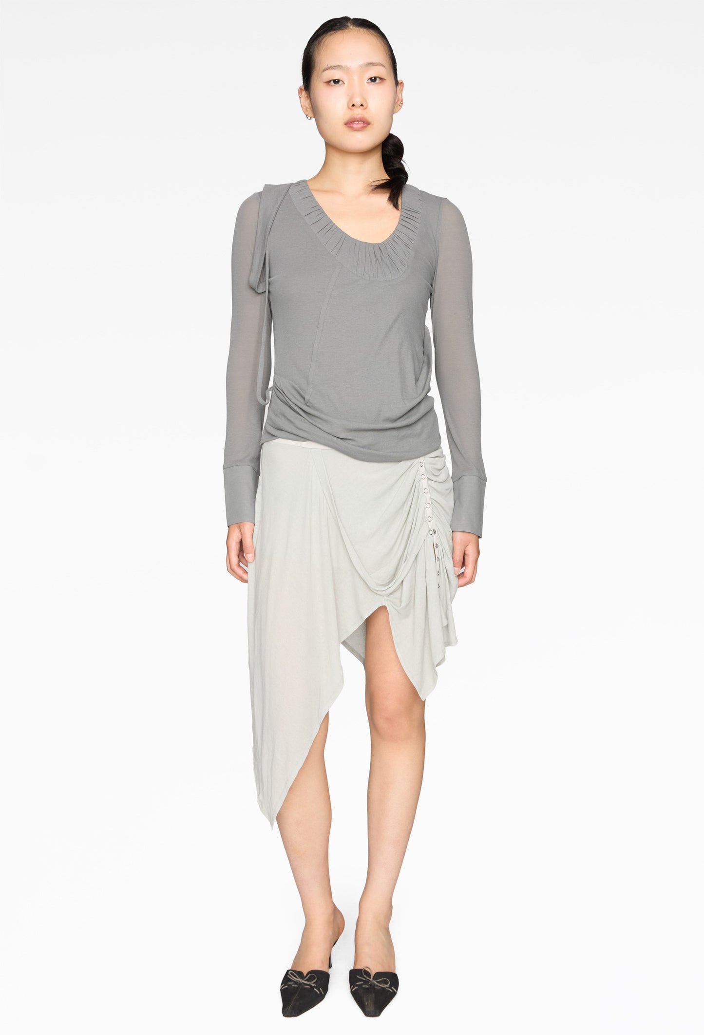 Loane Grey Top