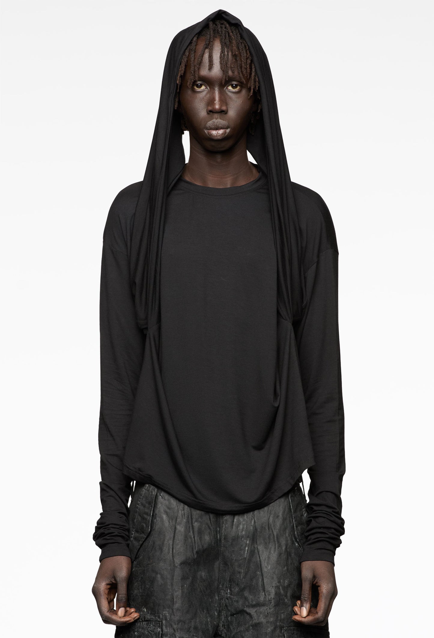 Long Sleeve Paneled Shirt