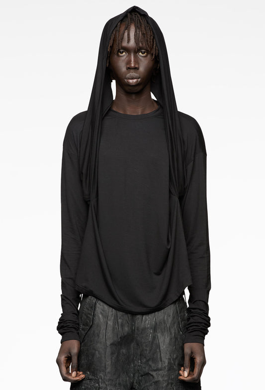 Long Sleeve Paneled Shirt