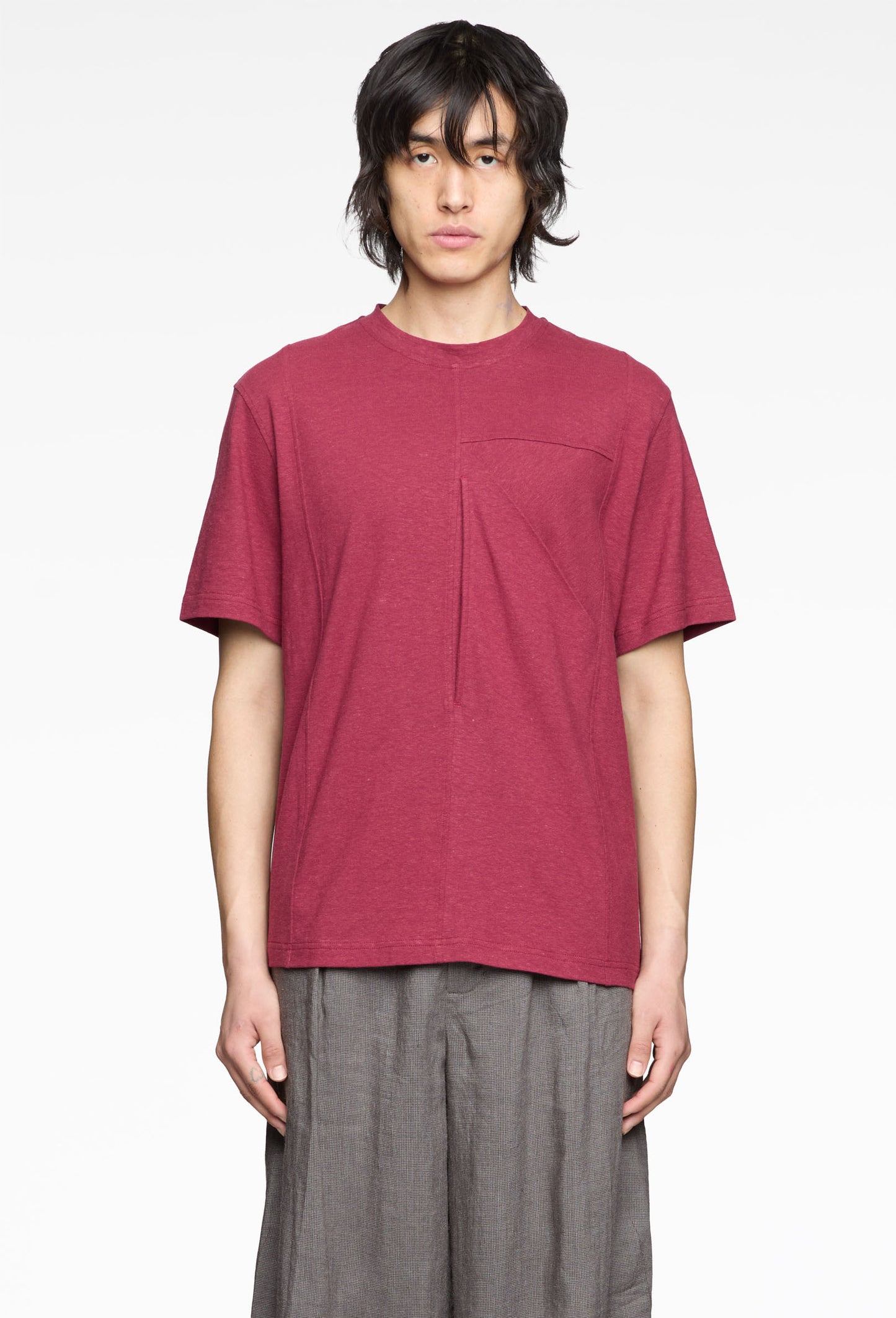 Maple Red N Pocket Organic Cotton Tee