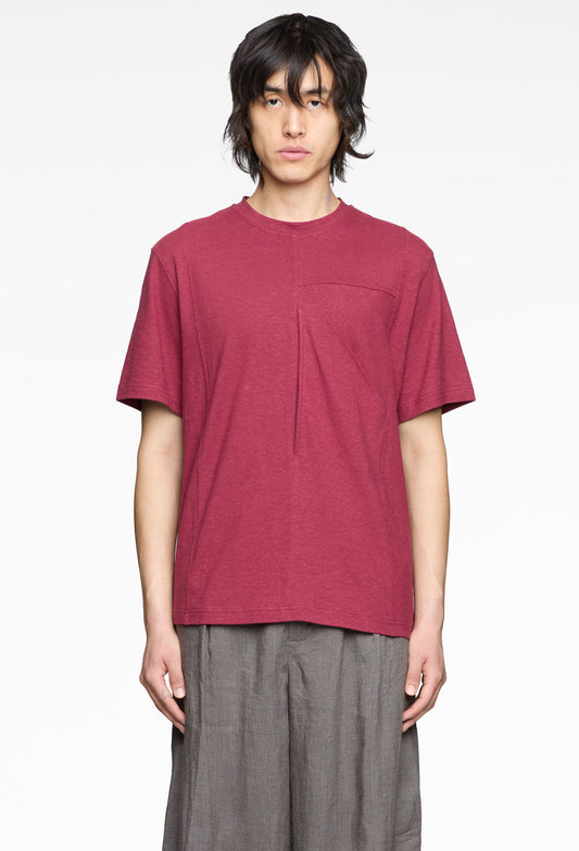 Maple Red N Pocket Organic Cotton Tee