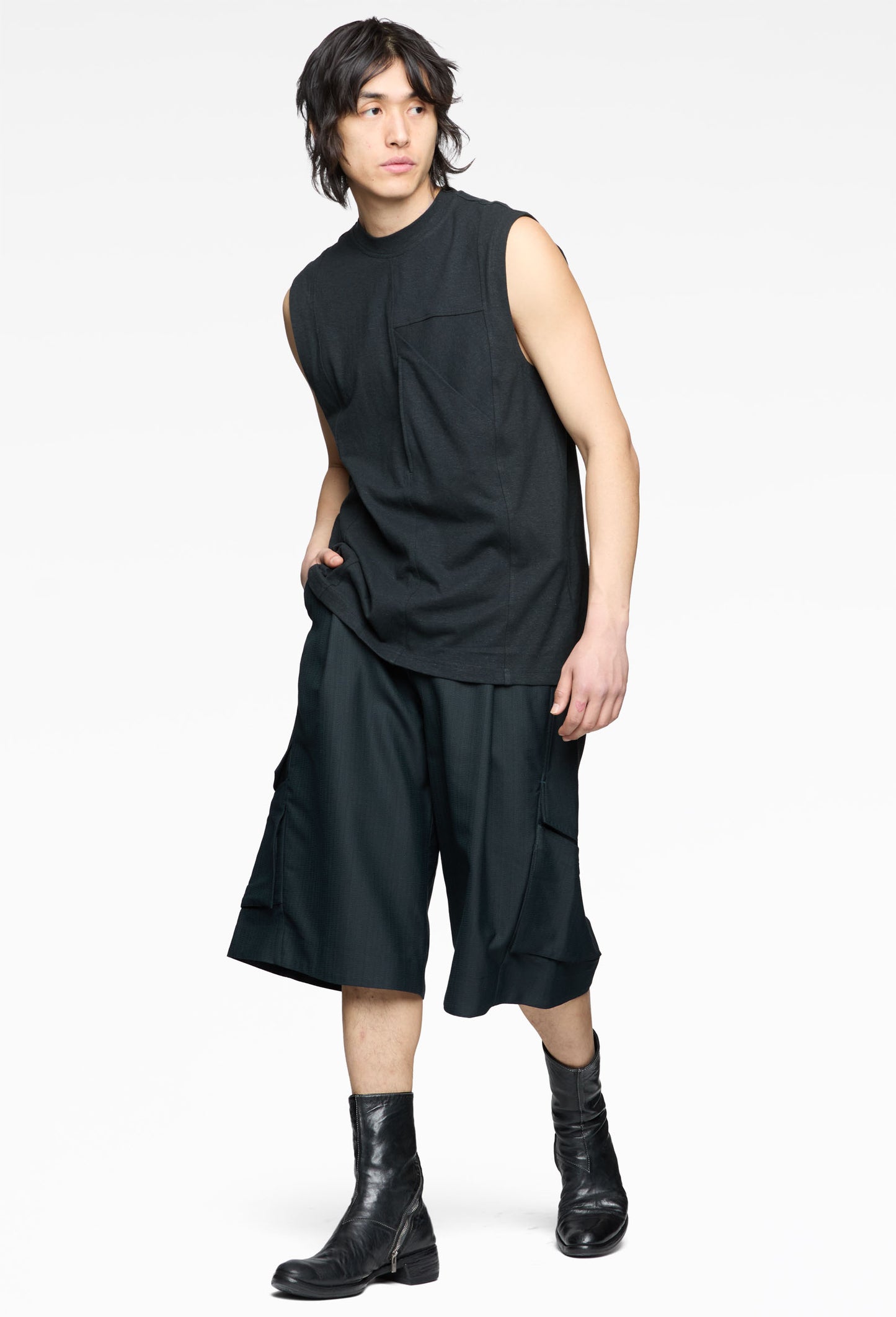 Midnight Bermuda Cargo Shorts
