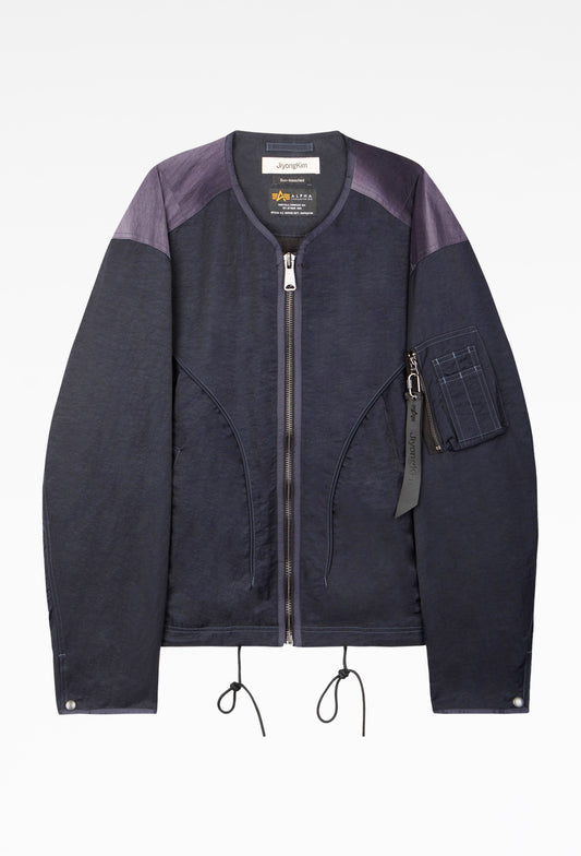 Navy Sun-Bleached Liner Jacket (Alpha Industries)