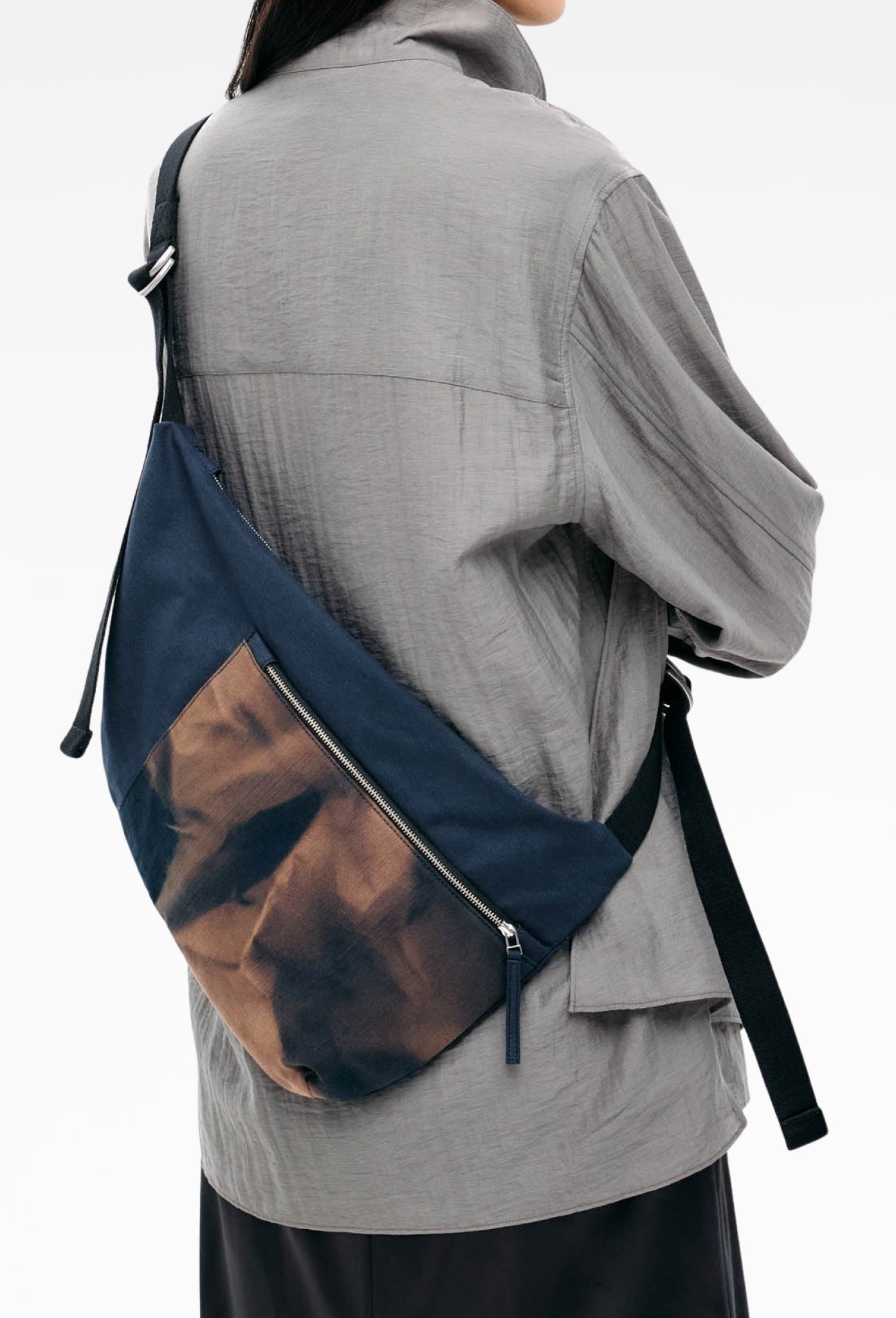 Navy Sun-Bleached Mini-Bag