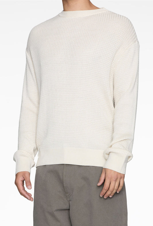 Off-White Hugh Waffle Knit Sweater