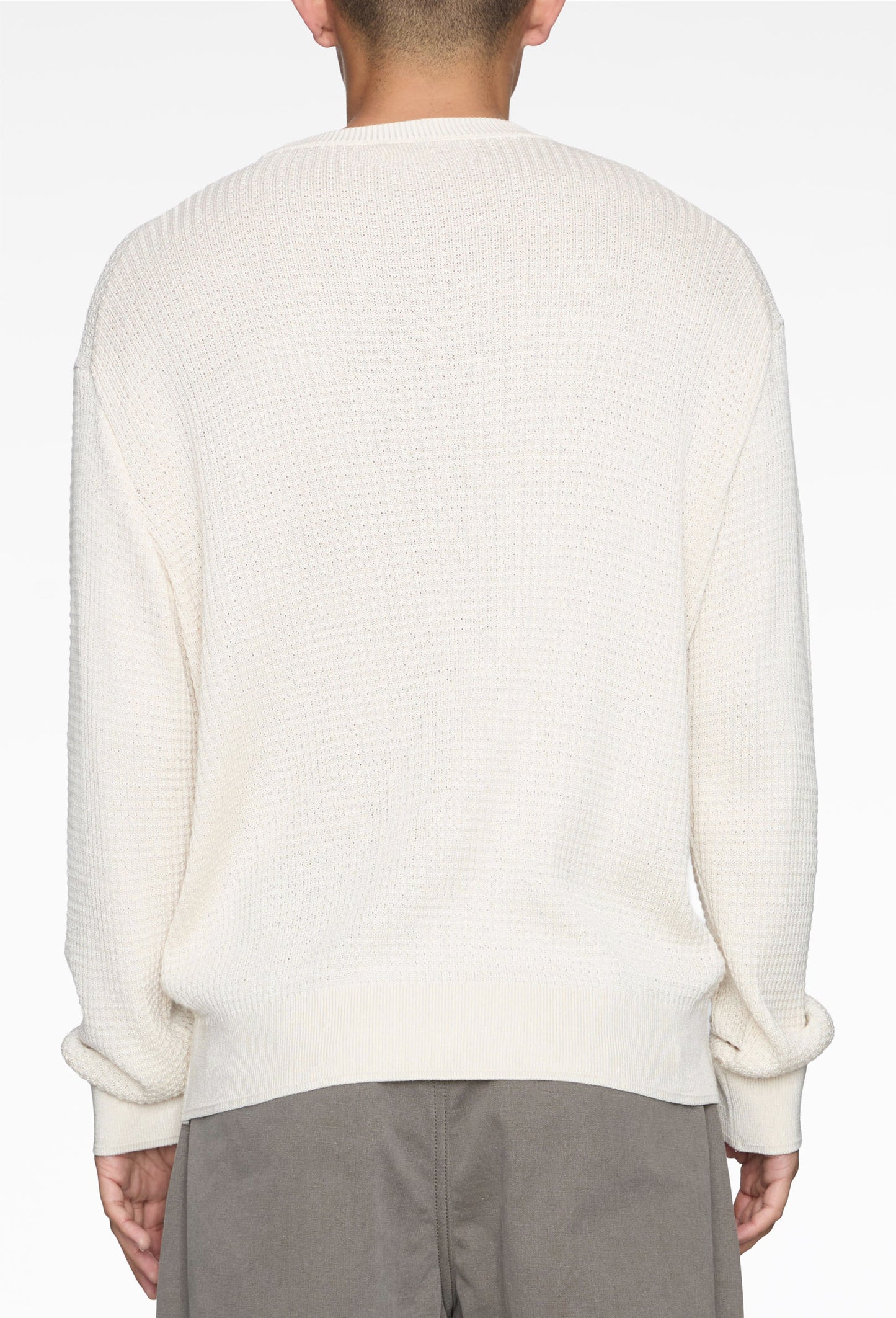 Off-White Hugh Waffle Knit Sweater