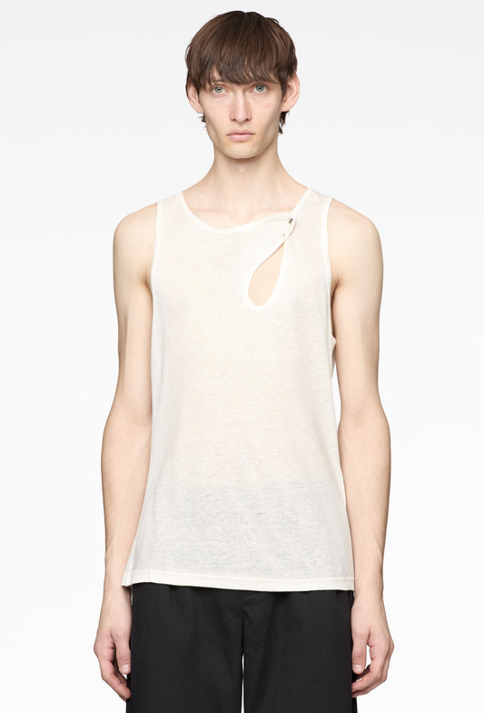 Offwhite Safety Pin Tanktop