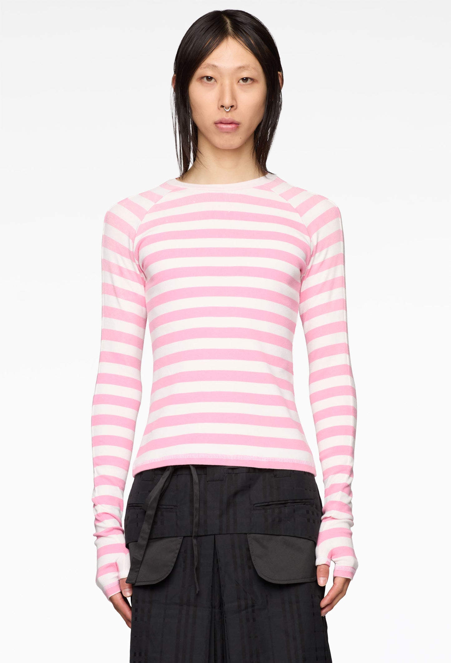 Pink Raglan Longsleeve