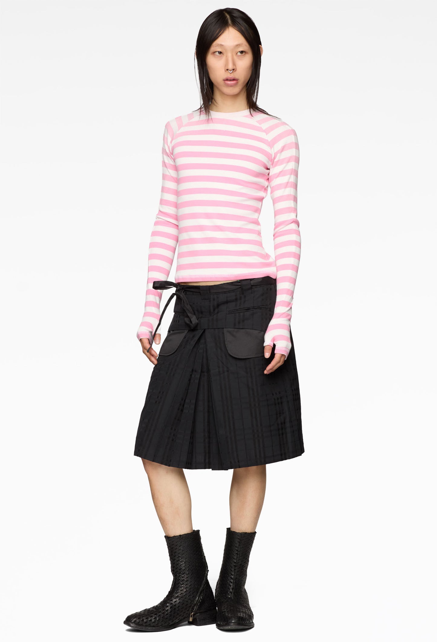Pink Raglan Longsleeve