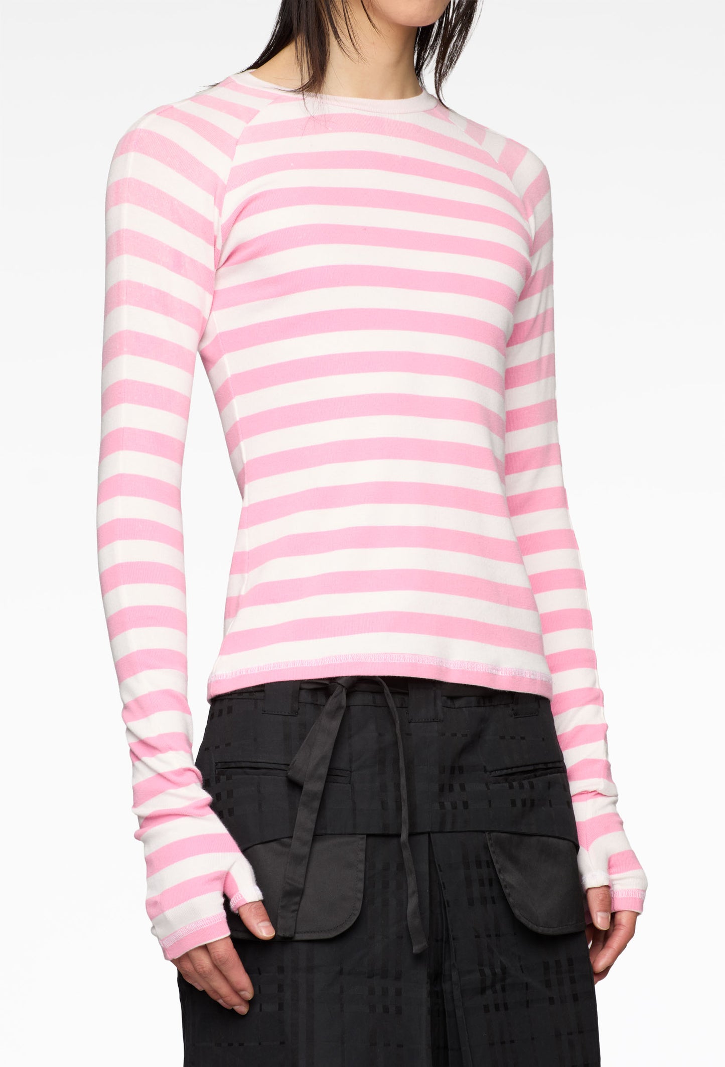 Pink Raglan Longsleeve