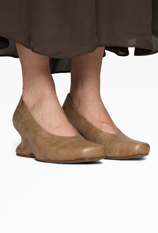 Sand Turin Heel