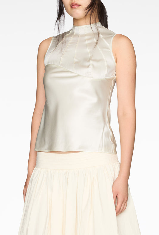Silk Ivory Ariette Top