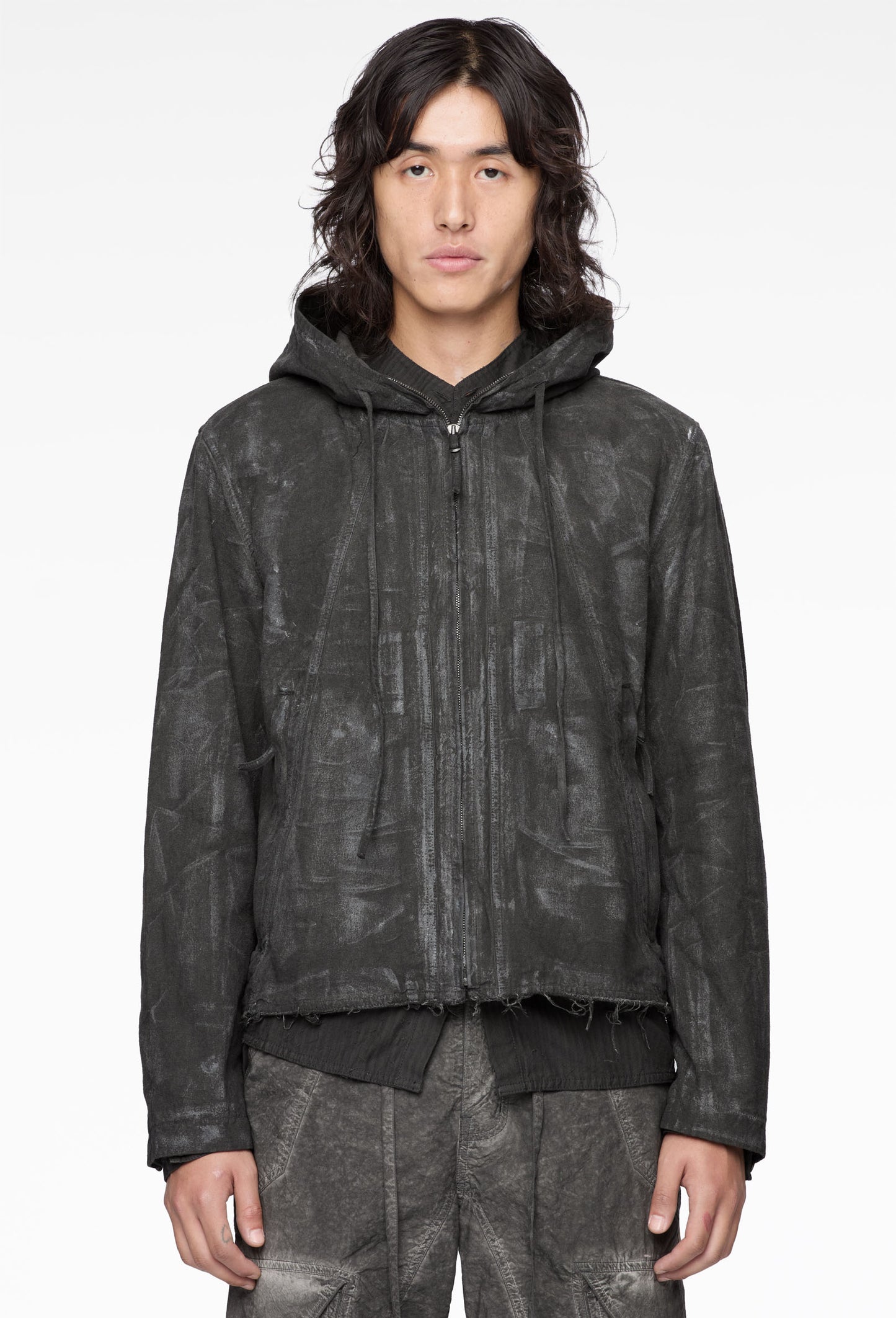 Slab Grey Hooded Jacket (FW25)