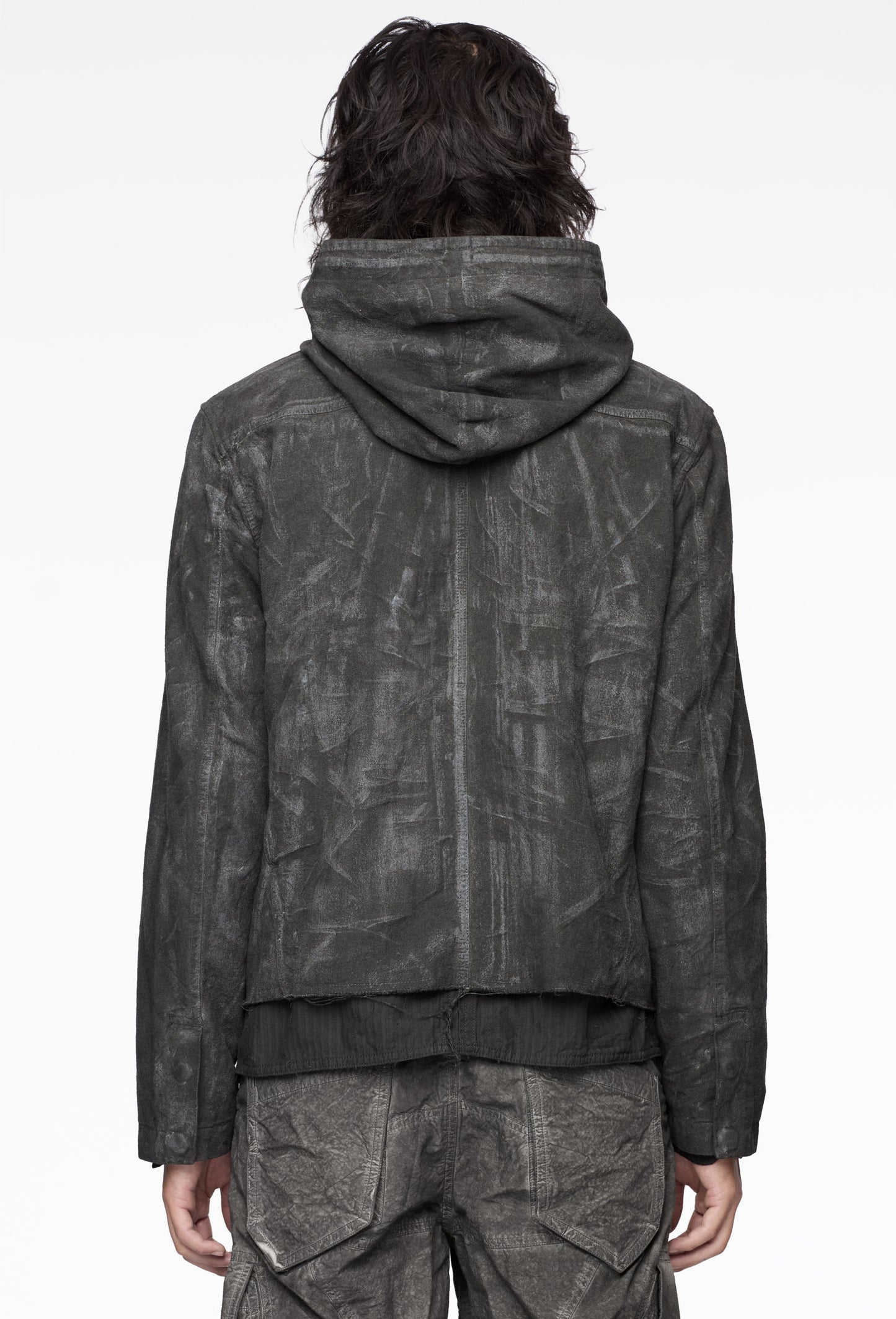 Slab Grey Hooded Jacket (FW25)