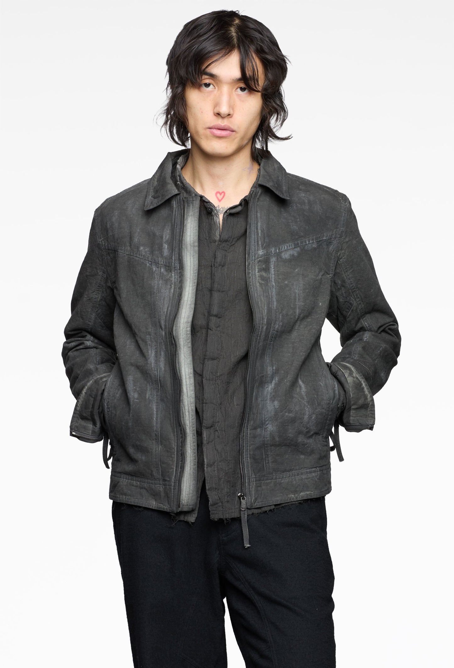 Slab Grey Work Blouson