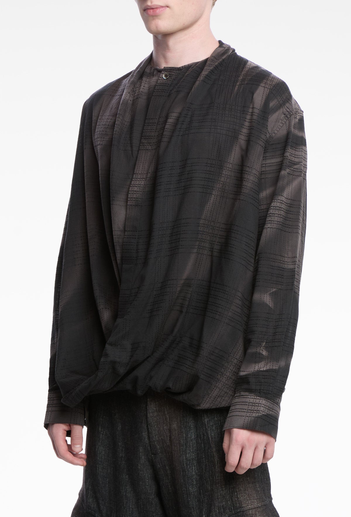 Sun-Bleached Drape Shirt