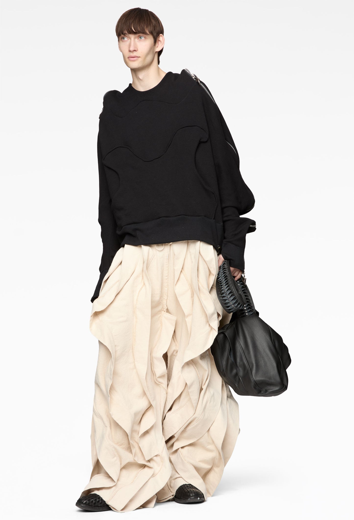 Undyed Reversible Post Human Pants