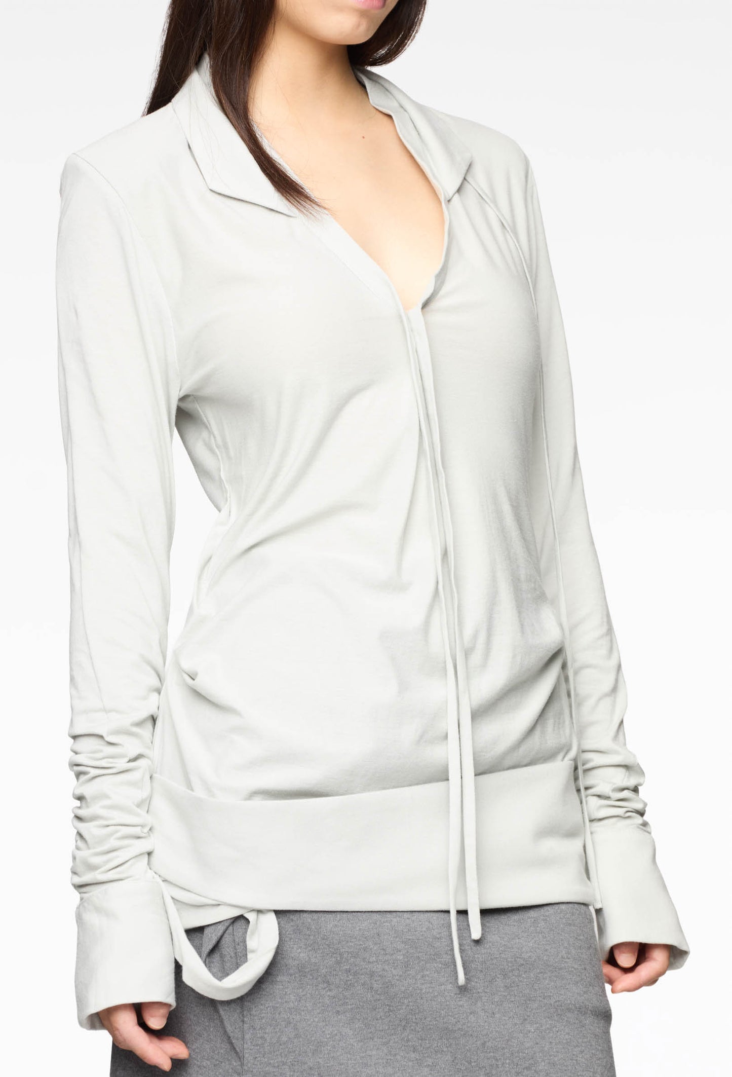 Valder Sage Shirt Dress