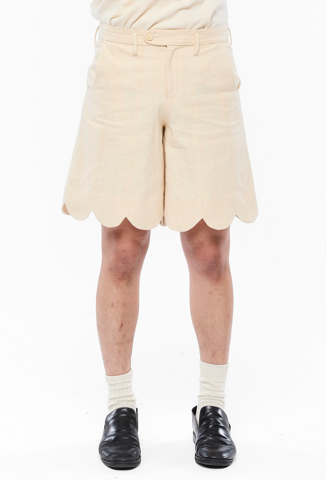 Off-White Petaled Stripe Shorts