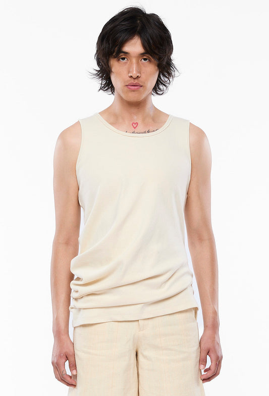Off-White Slanted Tank