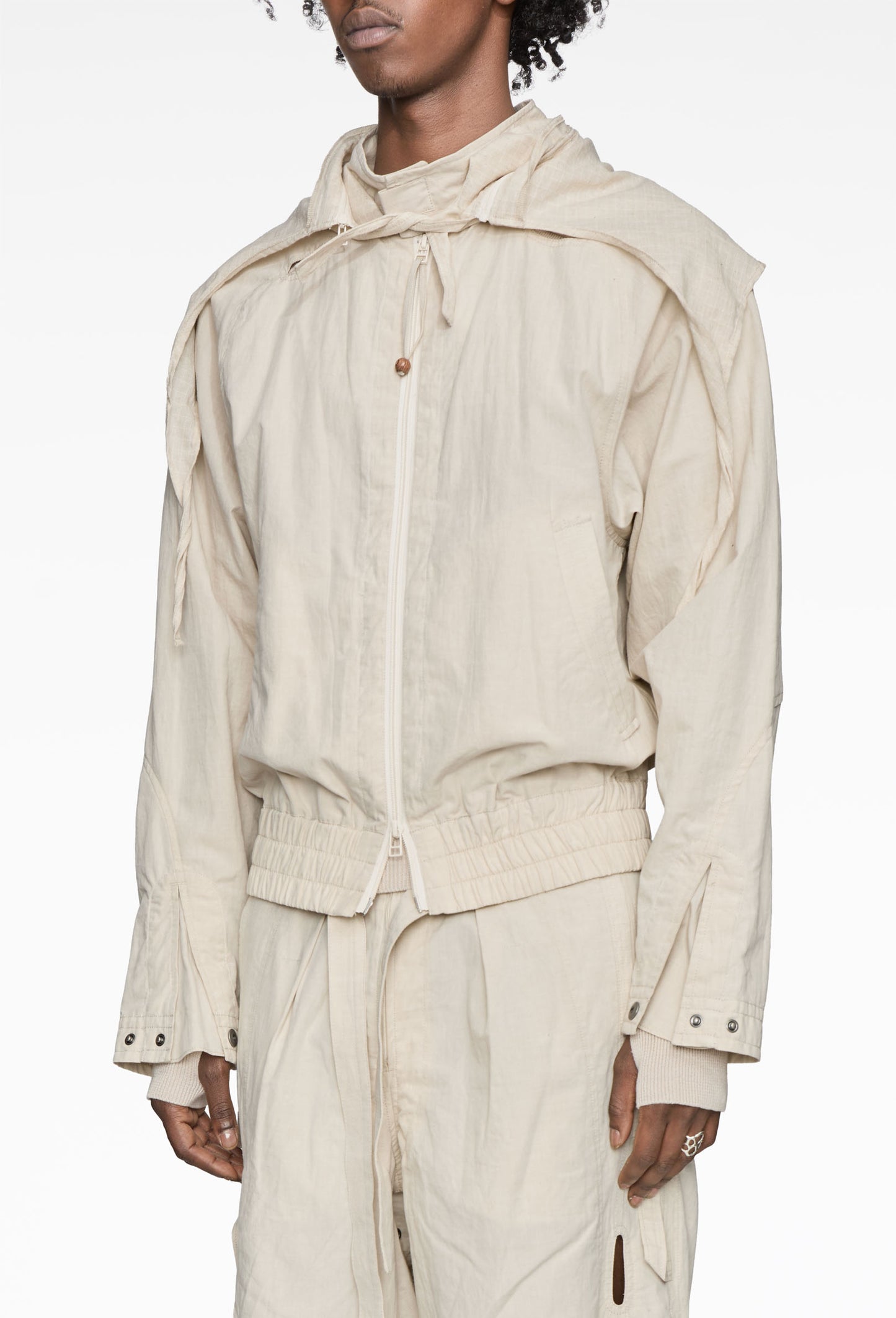 White Basic Unit 01 Jacket (SS26)